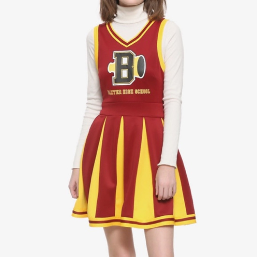 Chilling Adventures Of Sabrina Cheer Dress Hot Topic Costume Cosplay